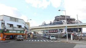 函館港クルーズ船岸壁整備の着工式が12月3日に開催