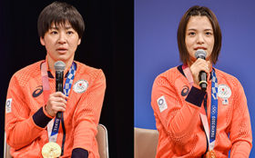 東京五輪金メダリストが対談　札幌市の冬季五輪招致シンポ