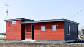 町内の暮らしを体感　南幌町で戸建て体験住宅1号棟完成