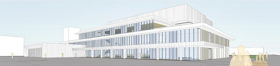 遠軽町新庁舎は延べ7211m²　基本設計図案公表